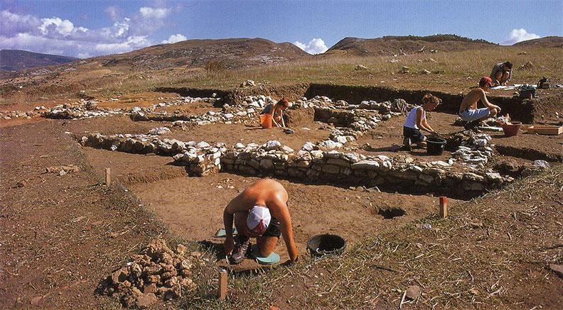 1998 excavation at Campanaio, area C (Wilson 2001 fig. 20)